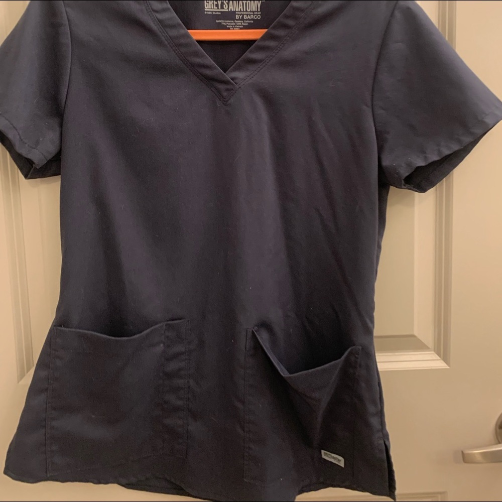 Greys Anatomy scrub top, worn 3 times.